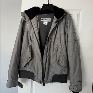 Columbia Gray Titanium Ski Jacket